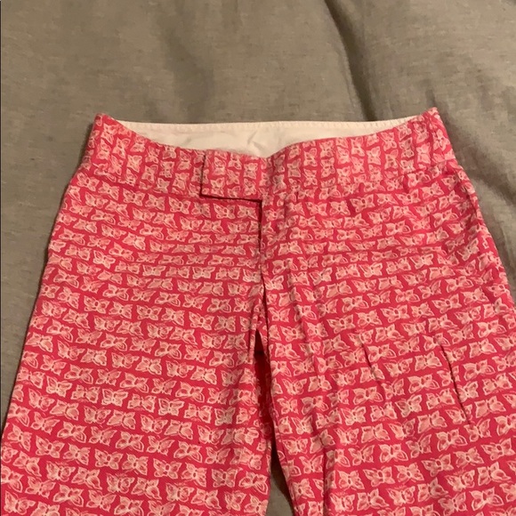 Lilly Pulitzer Butterfly Capri Pants - Picture 2 of 7